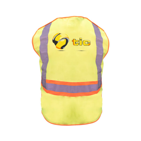 Tic Security - Hi-Visibility Break-A-Way Solid Vest Thumbnail